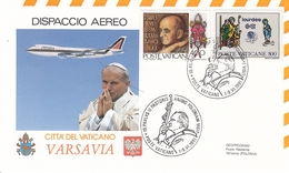 VATICAN Cover 131,popes (f) - Covers & Documents