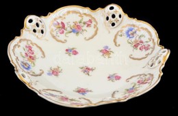 Rosenthal Porcelán áttört Tányér. Matricás, Jelzett, Hibátlan D: 19 Cm - Otros & Sin Clasificación