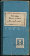 1885 Munkakönyv Néhány Bejegyzéssel - Ohne Zuordnung