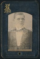 1920 Bp., Niederhauser Károly, Niederhauser Emil (1923-2010) Történész édesapjának Fényképes, József-Műegyetemi Belépő-j - Non Classés