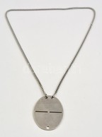 Christoph Gloor (1936-2017) Svájci Festőművész Dögcédulája.  / Christoph Gloor Swiss Painter's Dog Tag - Non Classés