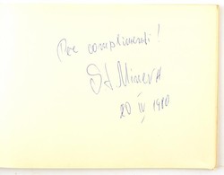 1979 Operaénekesek Balett-táncosok  Aláírásai Saját Készítésű Autogramm Füzetben: 42 Db Nicolai Gedda, Tokodi Ilona, Gia - Sonstige & Ohne Zuordnung