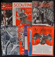 1935-1940 Scouting 9 Száma: 1935. Dec., 1936. Jan., Oct., 1937. Jul, Szept., 1940. Feb., Máj., Szept., Oct. Angol Nyelve - Movimiento Scout