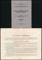 1928 A Leánycserkészet útmutatója, összeáll.: Magyar Cserkészleány Szövetség Intézőbizottsága, 37p + Az Otthon Tündérkéi - Movimiento Scout