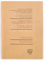 1972 A Tengeren Való összeütközések Megelőzésére Való Nemzetközi Szabályok Felülvizsgálata Tárgyában Tartott 1972. évi N - Autres & Non Classés