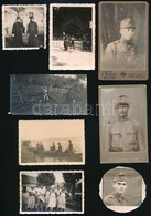Vegyes Katonai Fényképek Az I. és II. Világháborúból, 5,5×5 és 14×9 Cm Közötti Méretekben - Otros & Sin Clasificación