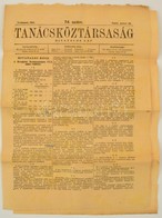 1919 A Tanácsköztársaság C. Hivatalos Lap Június 24. Száma. - Ohne Zuordnung