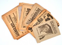 1947-1948 Vegyes újság Tétel, 17 Db, Világosság, Népszava, Magyar Nap, Szabad Nép..stb. Változó állapotban, Közte Szakad - Sin Clasificación