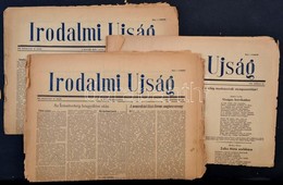 1956 Irodalmi Újság 3 Száma, április 28., Szeptember 29., Október 6., Kissé Viseltes állapotban - Ohne Zuordnung