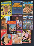 1977-1989 10 Db Külföldi Pornó Magazin - Ohne Zuordnung