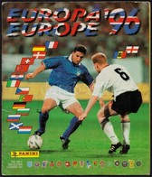 1996 Europa '96, Futball Matricagyűjtő Füzet, Beragasztott Matricákkal - Ohne Zuordnung