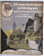 Cca 1910 Magyar és Osztrák Nóták Kottaiból összeállított Kotta Füzet Félvászon Kötésben. - Otros & Sin Clasificación