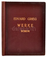 Edward Grieg: Werke Für Kalvier Zu 2 Händen. Band III. Leipzig, én., C. F. Peters. Aranyozott Félvászon-kötésben, Német  - Otros & Sin Clasificación