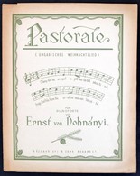 Dohnányi Ernő: Serenade Für Violine, Viola Und Violoncell Op. 10. Kissé Szakadozott Borító és Lapszélekkel. - Sonstige & Ohne Zuordnung