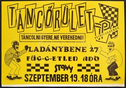 1989 Rádi Sándor (?-?): Táncőrület, Petőfi Csarnok 1989. Szept. 19., Ladánybene 27, Független Adó, Stomy, Underground Ko - Otros & Sin Clasificación