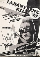 1989 Ladánybene 27 Klub, Wamp, József Attila Művelődési Központ, 1989. Jan. 26, Underground Koncertplakát, Feltekerve, K - Altri & Non Classificati