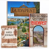 3 Db Könyv - A Régi Pest-Buda; Ein Grosser Reiseführer Budapest; Miért Szép Budapest? Kiadói Papír- és Kartonált Kötés,  - Sin Clasificación