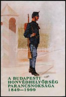 Helgert Imre: A Budapesti Honvédhelyőrság Parancsnoksága 1849-1999. Bp., 2000. Honvéd Kiadó. Kétnyelvű. Kiadói Papírköté - Non Classés