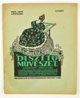 1918-1919 Díszítő Művészet. V. évf. 1. Füzet. 1918-1919. Szerk.: Gróh István. Bp., Rigler József Ede, 16 P.+3 T. Papírkö - Ohne Zuordnung