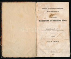 F(rançois) L(aurent) Legendre: Klinische Und Anatomische-pathologische Untersuchungern. Berlin, 1847, Albert Förstner, X - Non Classés