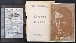 Ady Endre Budapestje, Jókai Mór Budapestje, Bp., 1977. Szabó Ervin. Csak 1000-1000 Pld.  + Dokumentumok - Jókai Mór 1825 - Sin Clasificación