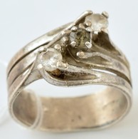 Ezüst Gyűrű, 3 Kővel. 5,2 G - Sonstige & Ohne Zuordnung