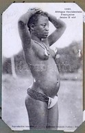 ** * Kb. 40 Db RÉGI Afrikai Meztelen Folklór Motívum Képeslap Kis Albumban / Cca. 40 Pre-1950 African Nude Folklore Moti - Non Classés