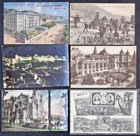 ** * Kb. 230 Db RÉGI Monaco-i Városképes Lap Kis Dobozban: Vegyes Minőség / Cca. 230 Pre-1960 Monaco Town-view Postcards - Ohne Zuordnung