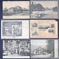 ** * Kb. 200 Db RÉGI Német Városképes Lap Kis Dobozban. Vegyes Minőség / Cca. 200 Pre-1950 German Town-view Postcards In - Sin Clasificación