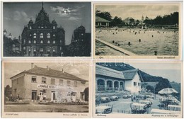 ** * 64 Db Főleg RÉGI Képeslap: Magyar és Külföldi Városok és Motívumok. Vegyes Minőség / 64 Mostly Pre-1945 Postcards:  - Ohne Zuordnung