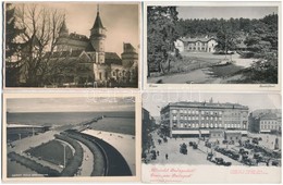 ** * 50 Db Főleg RÉGI Képeslap: Magyar és Külföldi Városok és Motívumok. Vegyes Minőség / 50 Mostly Pre-1945 Postcards:  - Ohne Zuordnung