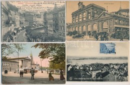 ** * 16 Db RÉGI Külföldi Városképes Lap / 16 Pre-1945 European Town-view Postcards - Sin Clasificación