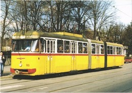 ** 9 Db MODERN Magyar Vidéki Villamos Motívum Képeslap / 9 Modern Hungarian Tram Motive Postcards - Non Classés