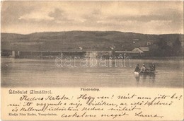 T2/T3 1902 Balatonalmádi, Almádi; Fürdőtelep. Pósa Endre Kiadása (EK) - Sin Clasificación