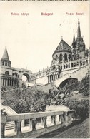 T2 1911 Budapest I. Budai Vár, Halászbástya - Képeslapfüzetből / From Postcard Booklet - Sin Clasificación