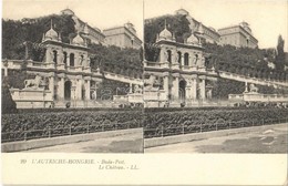 ** T1 Budapest I. Királyi Vár. Sztereó Képeslap / L'Autriche-Hongrie, Le Chateau. Stereo Postcard - Sin Clasificación