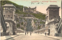 T2 1910 Budapest I. Gellérthegy, Gellért Szobor, Lépcső - Sin Clasificación