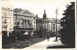 T2 Kolozsvár, Cluj; Mátyás Király Tér, üzletek / Square, Shops - Ohne Zuordnung