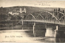 T2 Máriaradna, Radna; Templom, Híd / Church, Bridge - Ohne Zuordnung