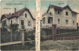 T2/T3 Nagyenyed, Aiud; Szilády és Váró Villa. Földes Ede Kiadása / Villas (EK) - Ohne Zuordnung