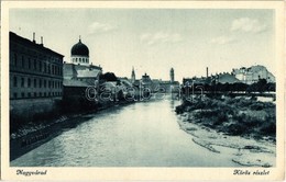 ** T1/T2 Nagyvárad, Oradea; Körös Folyópart, Izraelita Templom, Zsinagóga / Raul Cris Riverside, Synagogue - Sin Clasificación