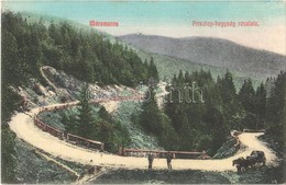 * T2 Priszlop-hegység, Priszlop-hágó, Pasul Prislop (Máramaros, Maramures); Priszlopi Hegyi Szoros, út. Kiadja Berger Mi - Ohne Zuordnung