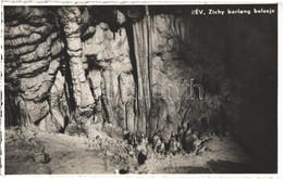 T1/T2 1940 Rév, Vad, Vadu Crisului; Zichy Barlang Belseje / Stalactite Cave Interior. Photo - Sin Clasificación