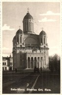 T2/T3 Szatmárnémeti, Satu Mare; Biserica Ort. Rom. / Román Ortodox Templom / Romanian Orthodox Church + 1940 Marosvásárh - Ohne Zuordnung