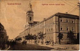 T2/T3 1909 Szatmárnémeti, Satu Mare; Irgalmas Nővérek Tanítók Háza, újság árus. W.L. (?) No. 236. / Nunnery, Newspaper S - Ohne Zuordnung