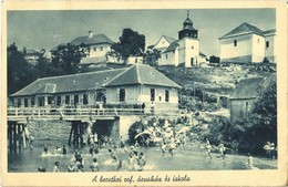 T2 1940 Beretke, Bretka; Református árvaház és Iskola, Fürdőző Gyerekek A Folyóban / Calvinist School And Orphanage, Swi - Sin Clasificación