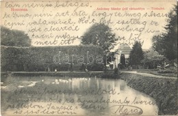 T2/T3 1912 Homonna, Homenau, Humenné; Andrássy Sándor Gróf Várkastélya, Tó / Castle, Lake - Sin Clasificación