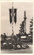 T2 1938 Ipolyság, Sahy; Bevonulás, Országzászló / Hungarian Flag During The Entry Of The Hungarian Troops - Sin Clasificación