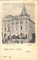 T2 1900 Kassa, Kosice; Grand Café Andrássy / Kávéház. László Béla Kiadása - Sin Clasificación