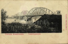 ** T2 Komárom, Komárnó; Vashíd / Donaubrücke / Danube Bridge - Sin Clasificación